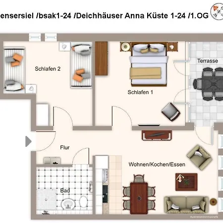 Deichhaeuser Anna Kueste Deichhaeuser Anna Kueste 1-24 דירה בנסרסיל